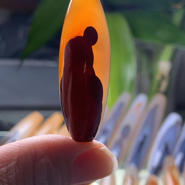 未镶嵌玛瑙/玉髓珠宝半成品24