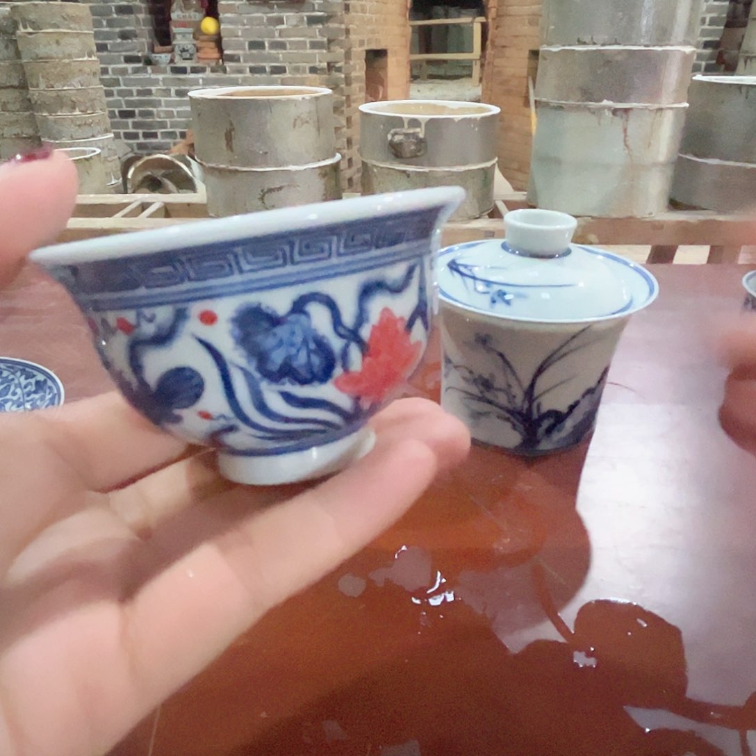 ?**㔫正宗景德镇柴窑单杯福利价