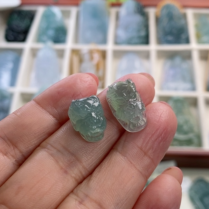 颈饰未镶嵌翡翠@***宝翡翠