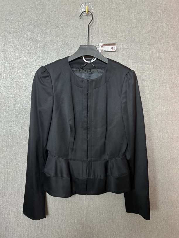 95新 BURBERRY/博柏利 黑标黑色上衣外套
