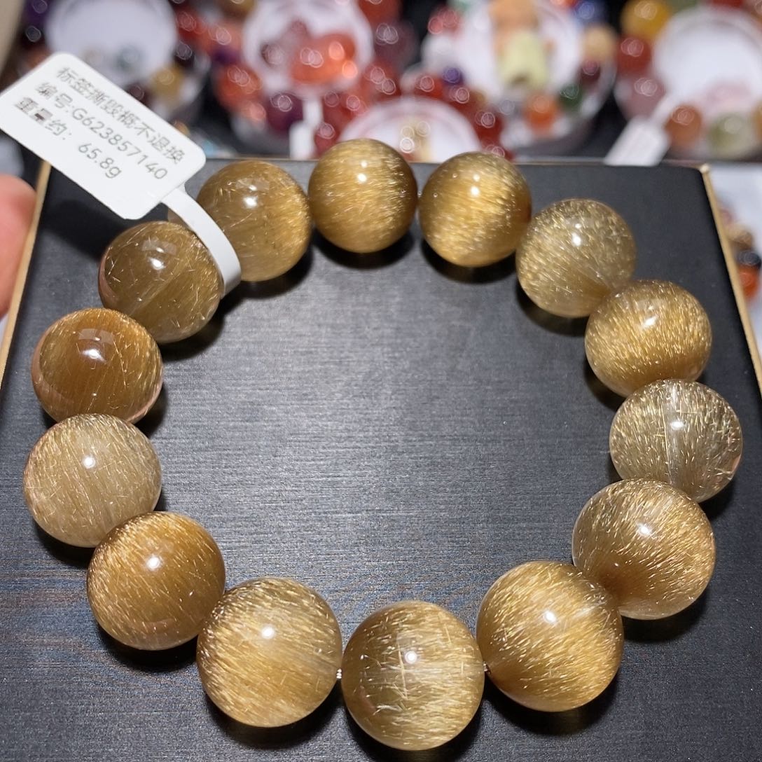 水晶手链未镶嵌F发晶15