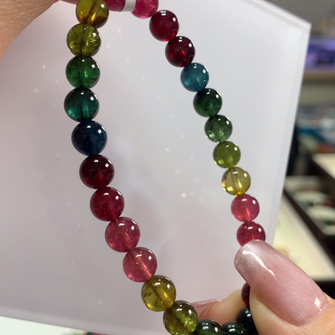 碧玺手链未镶嵌7➕