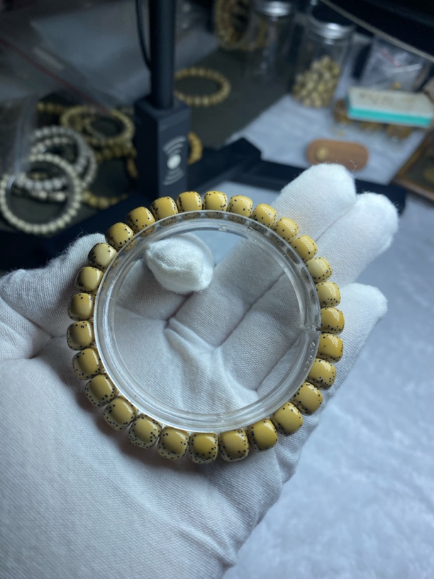 星月菩提原生态黄老型8✖️7留白➕星点