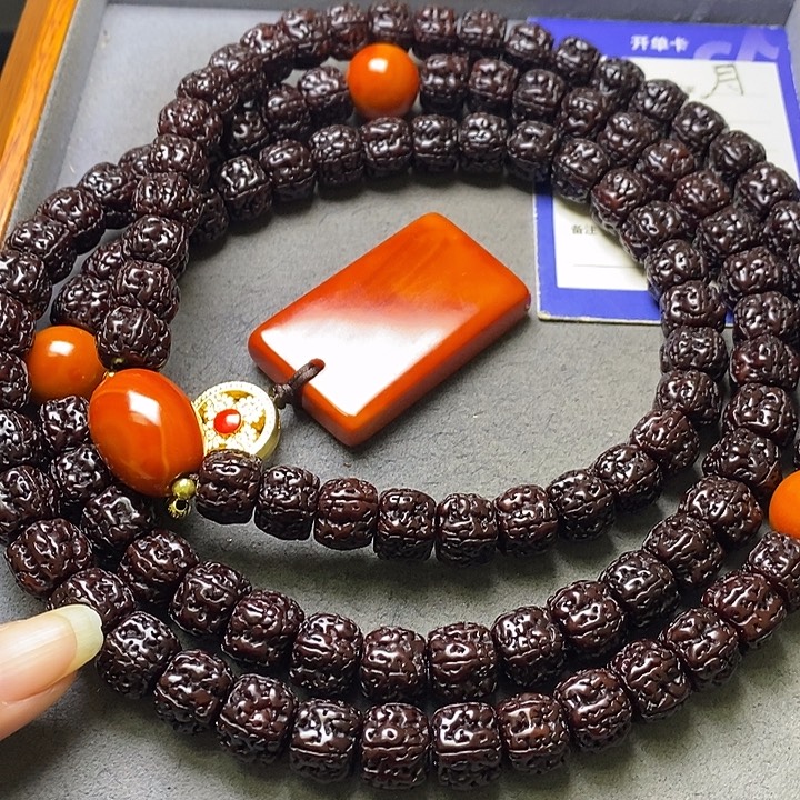 老***四金刚菩提吊坠金刚