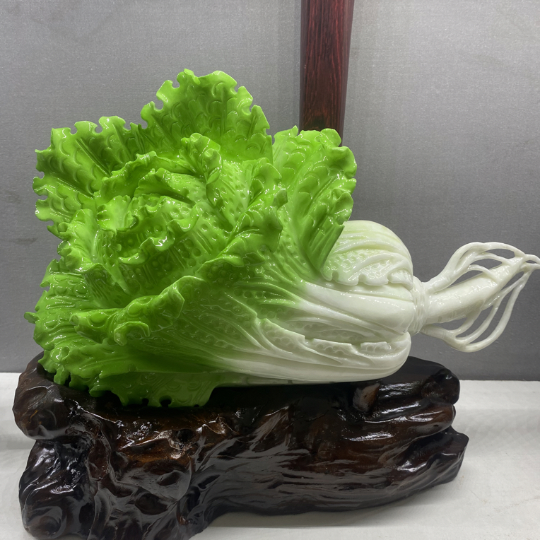 大白菜摆件摆设工艺品家居摆件电视柜装饰品