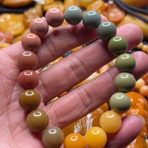 石英质玉手链合金6***1