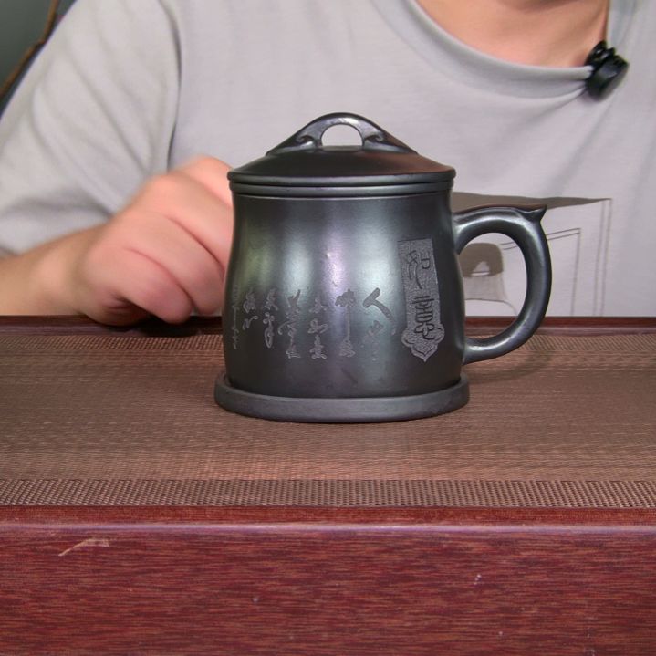 茶杯紫砂高货放漏