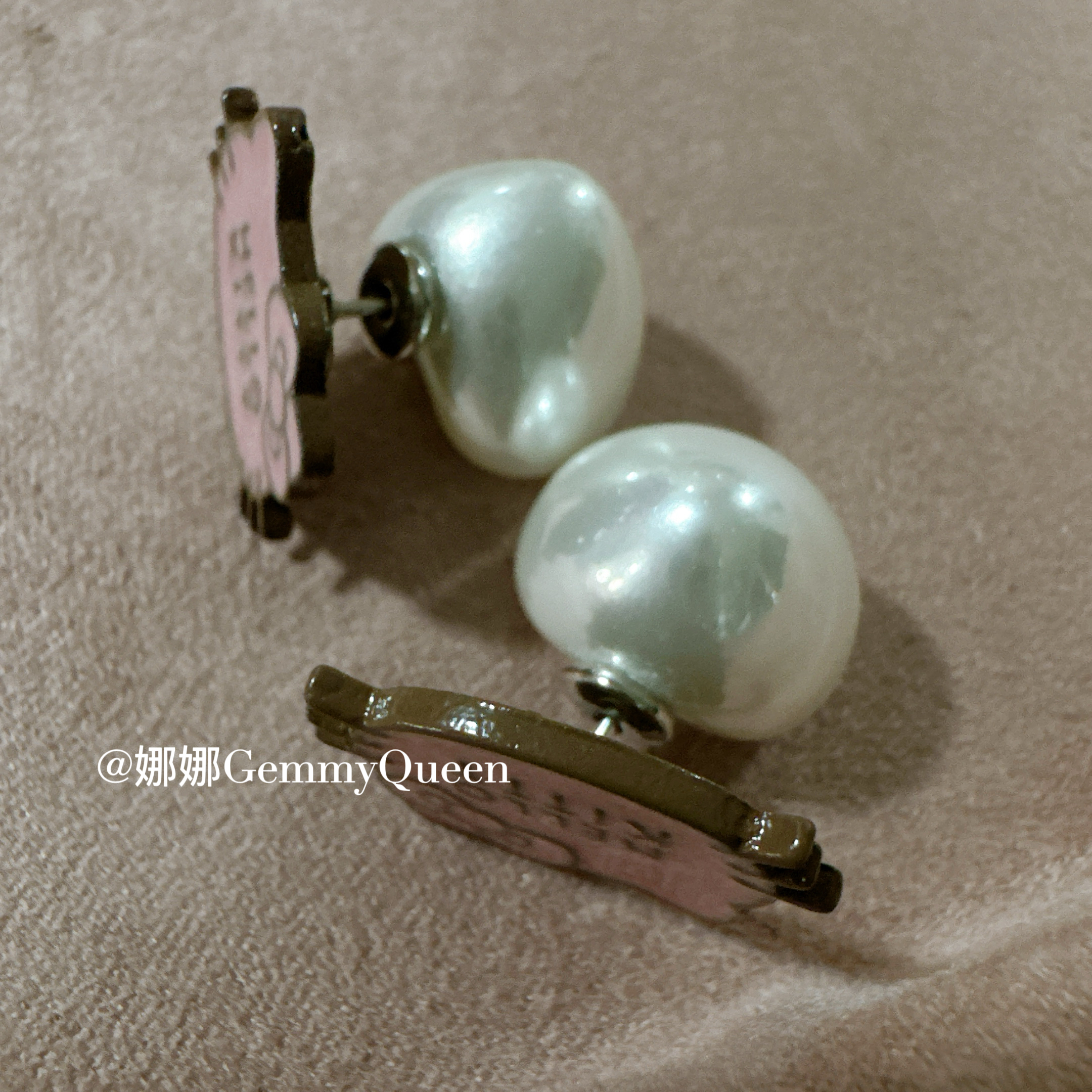 铜合金仿珍珠耳饰 娜娜GemmyQueen耳环GQ05573