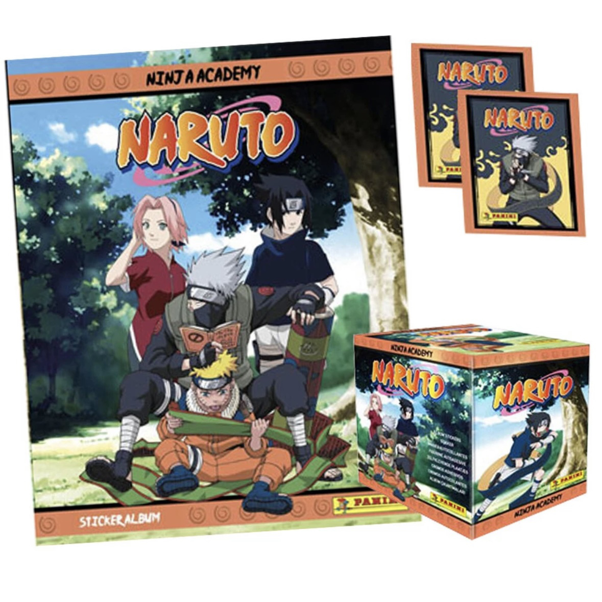 【拆盒】panini 火影忍者 动漫贴纸盲盒 顺丰包邮