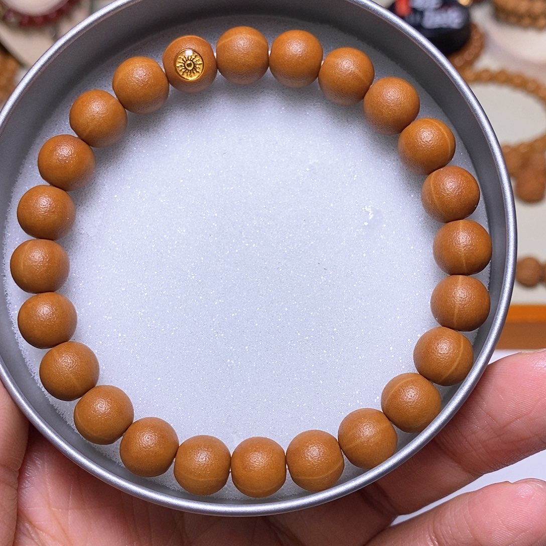 手串猴头核桃哑光橘皮圆满尺寸10左右全品