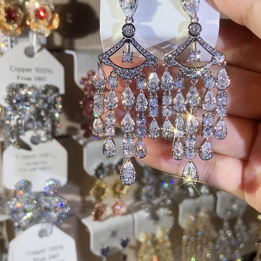 铜合金925银锆石