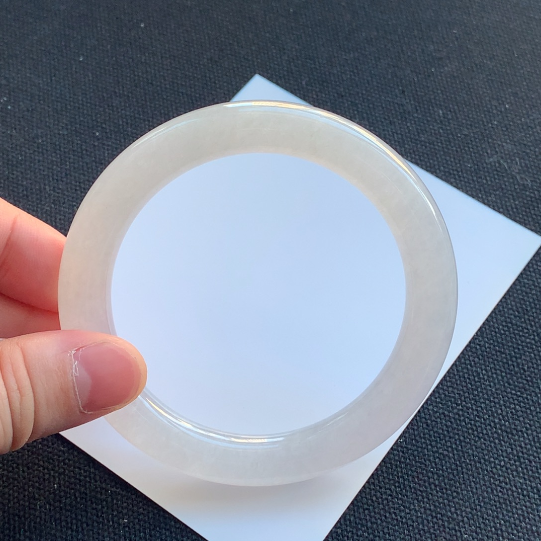 翡翠未镶嵌手镯14号