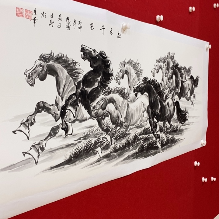 日新画作欣赏作品