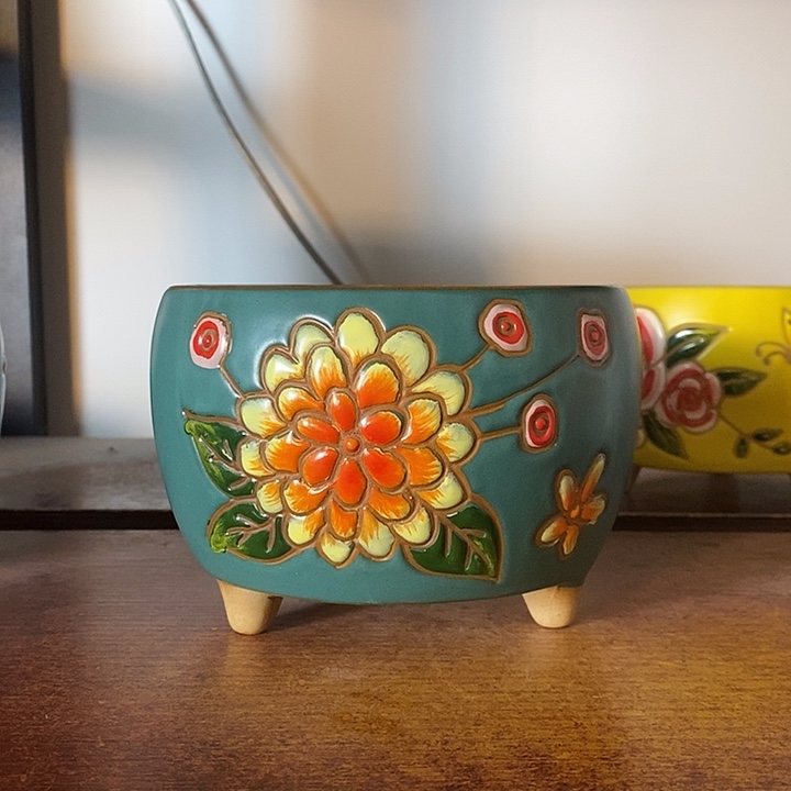 外13内11.5高10左右，纯手工制作，一单包邮