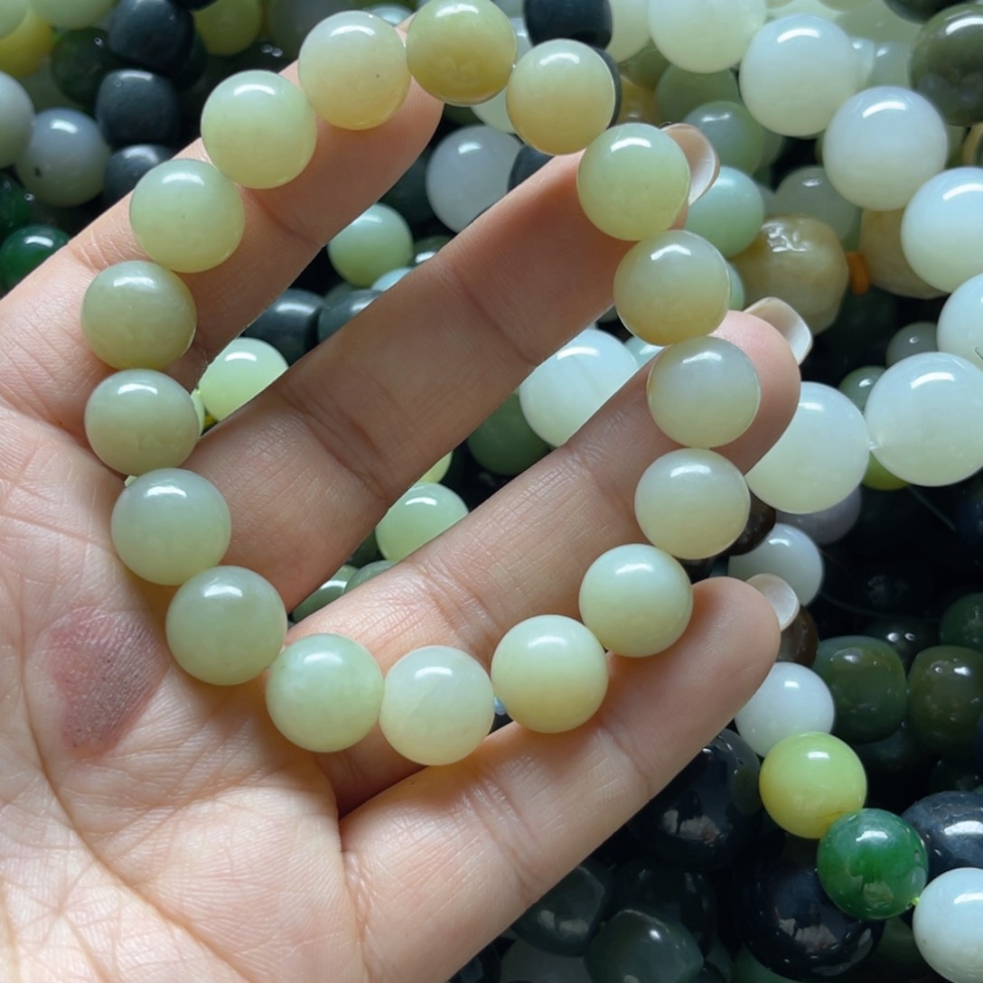 和田玉手链未镶嵌