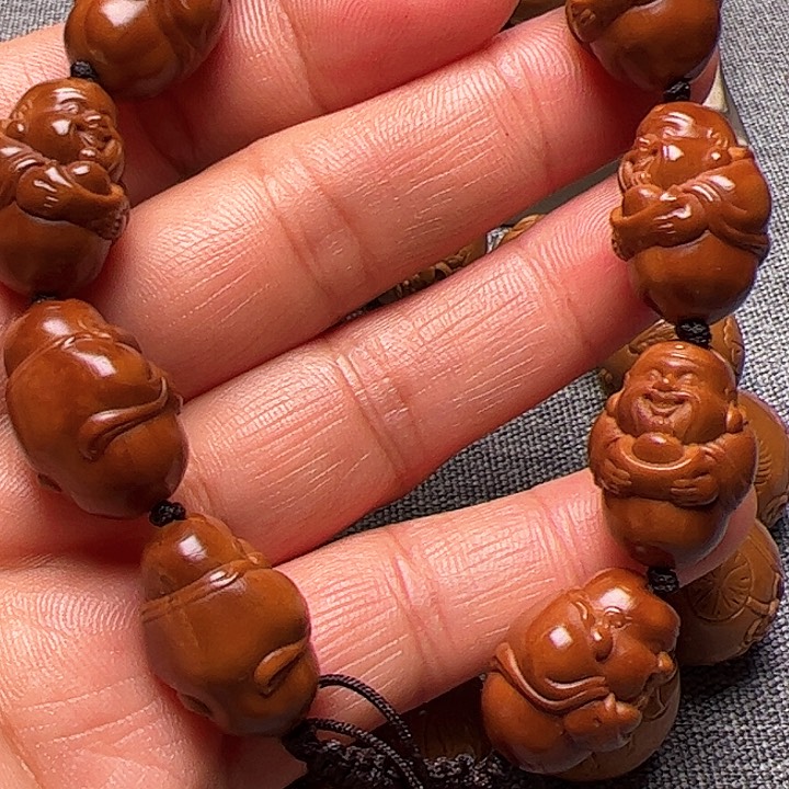 橄榄核手串/手链财神手串