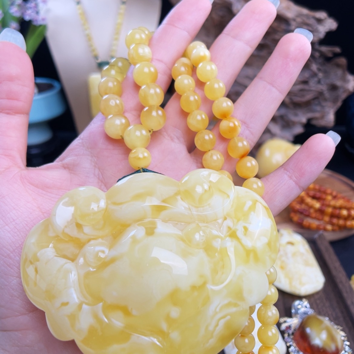 【闪购商品】琥珀珠宝奇石未镶嵌