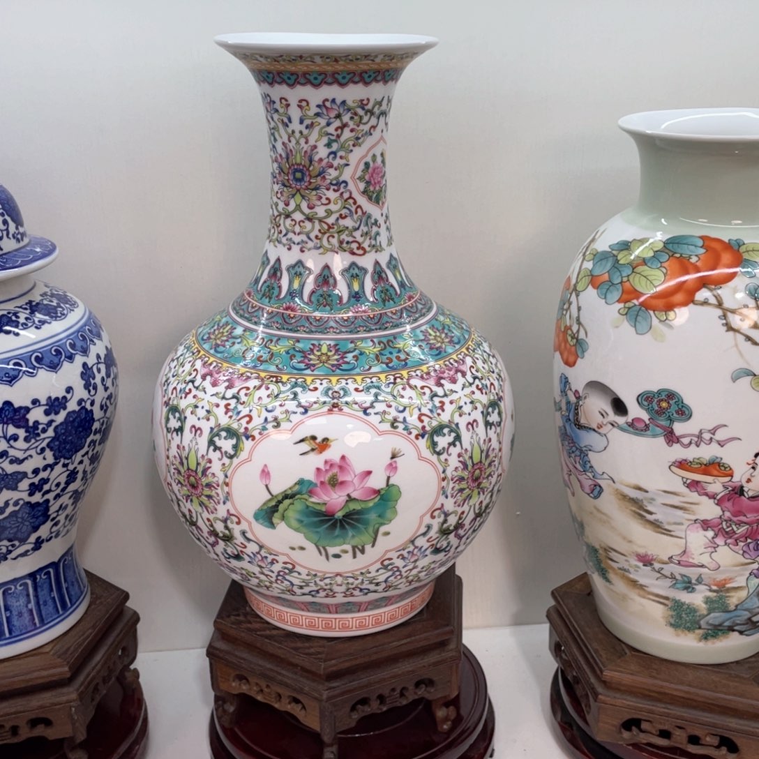 摆件景德镇陶瓷现代工艺品摆件