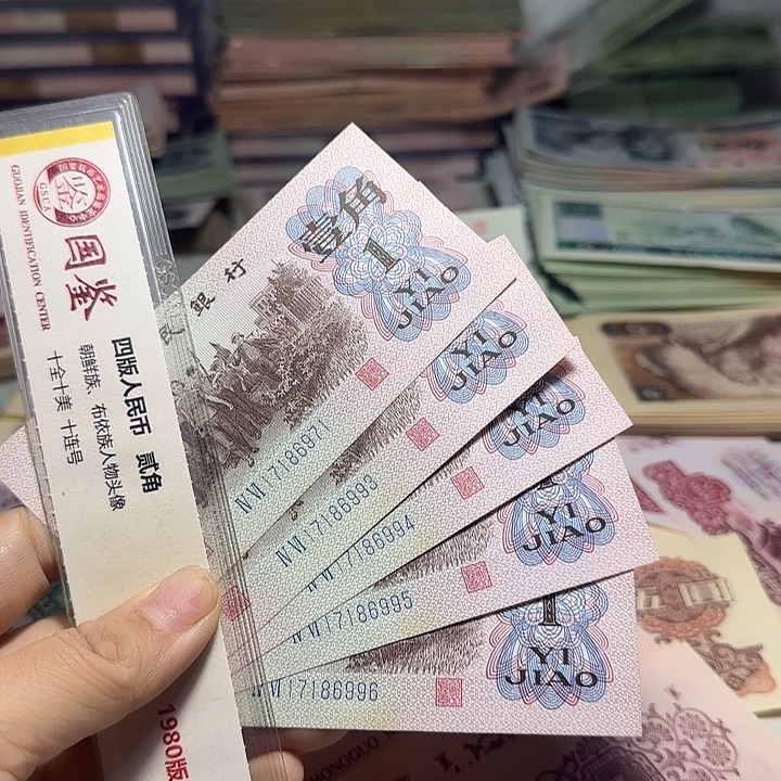 塞***畔退市人民币如图5张