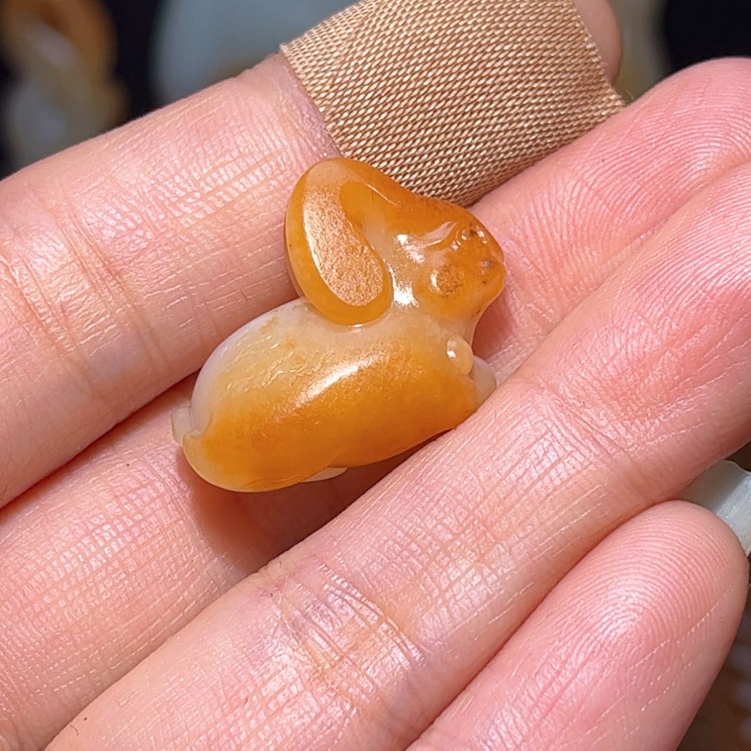 和田玉挂件未镶嵌哇***芽