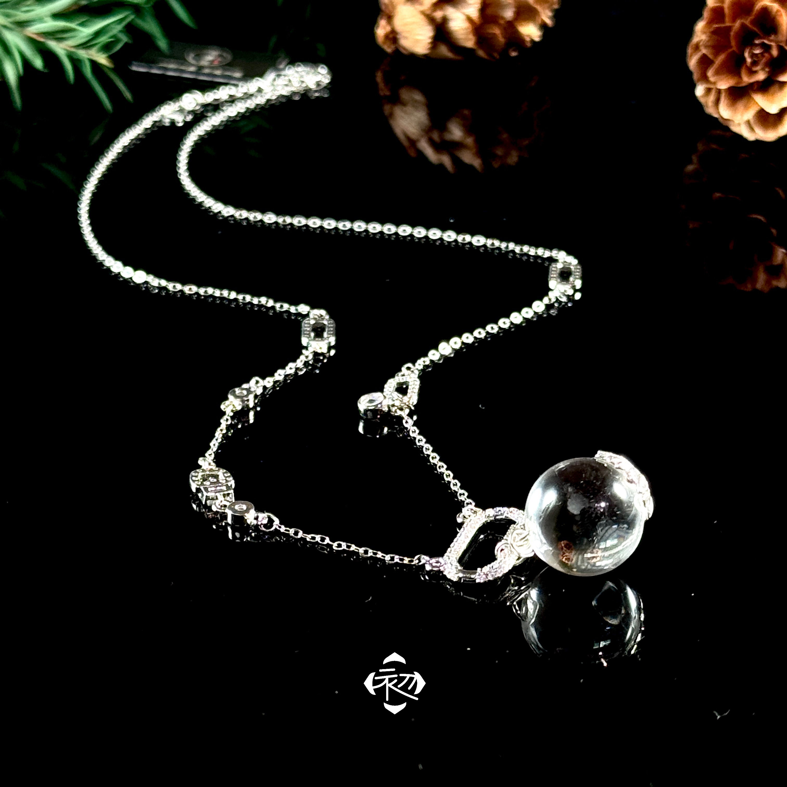 F410S「冰清」净体 白水晶 项链