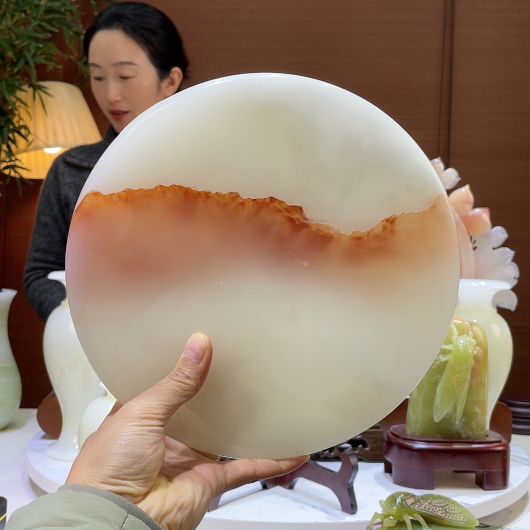 玉精品天然玉石摆件