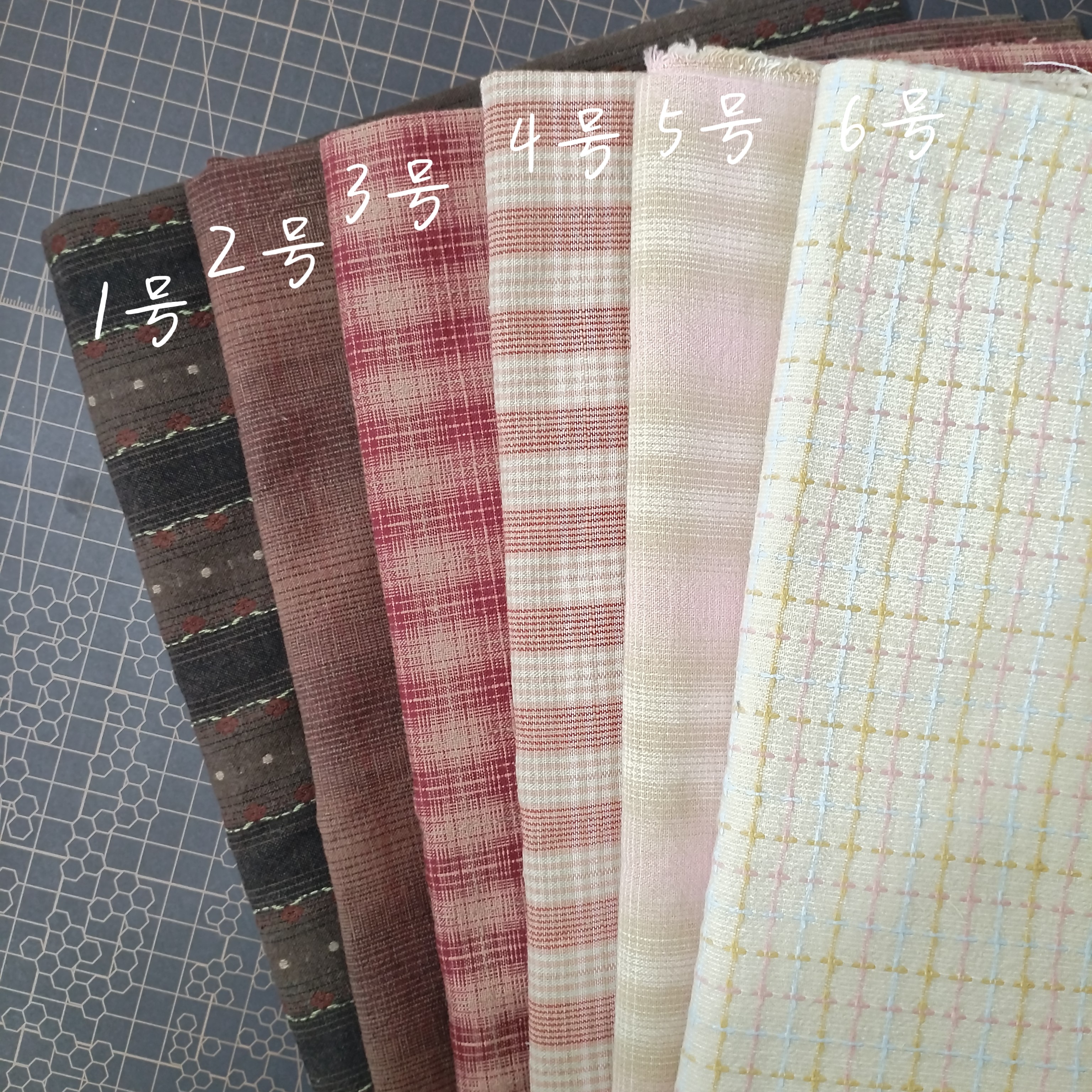 纯棉先染布水洗布组/DIY手工拼布/包包娃衣布料