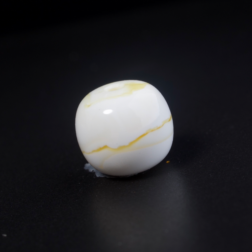 油漆白一线天8*7.12老型单珠