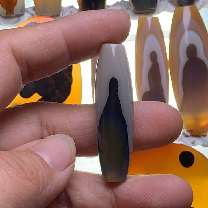 玛瑙/玉髓颈饰未镶嵌152