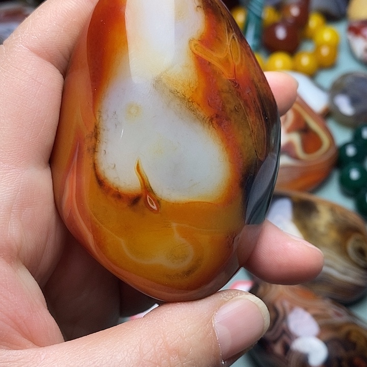 玛瑙/玉髓未镶嵌吊坠(不含链)