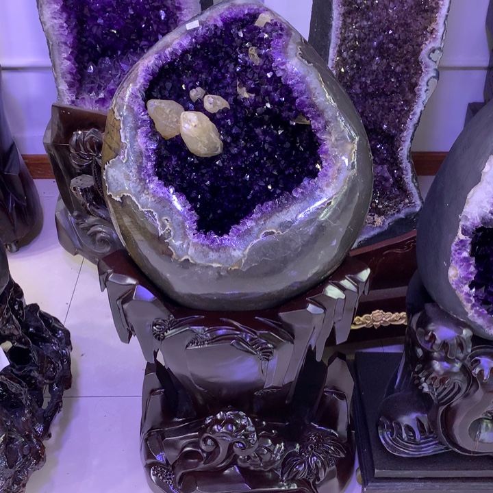大型摆件（非配饰）未镶嵌紫晶