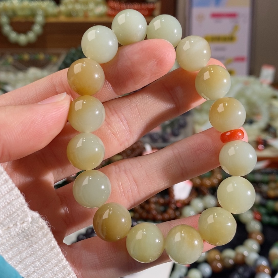 和田玉手链未镶嵌