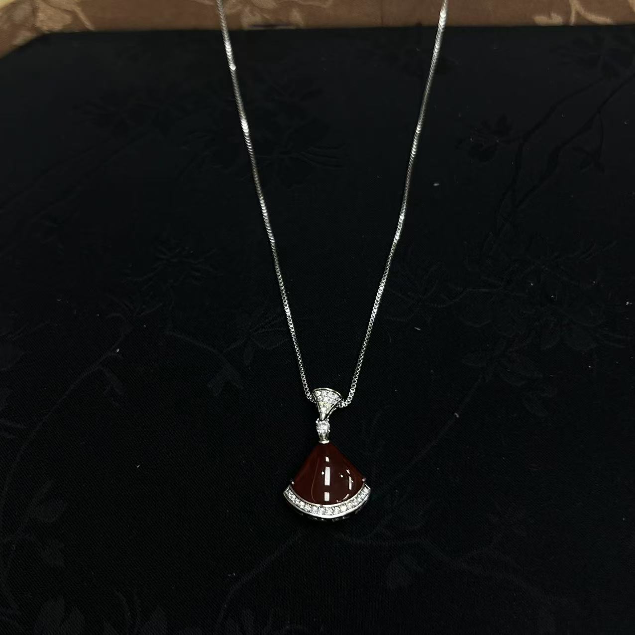 吊坠925银 10103 设计款百搭时尚精致款项链