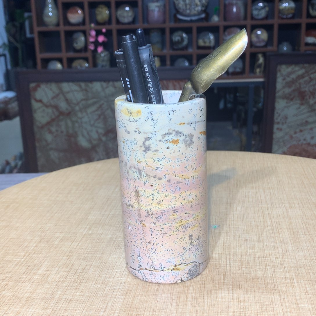 紫砂，广西国画石摆件，收藏观赏