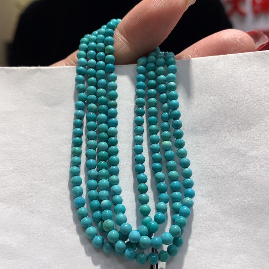 绿松石长链未镶嵌