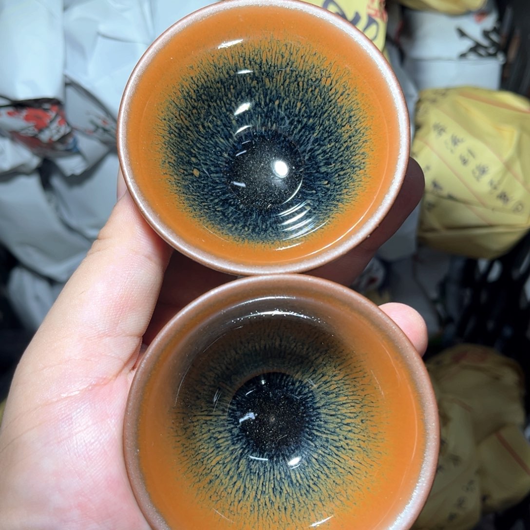 茶盏建盏手握泡茶主人杯