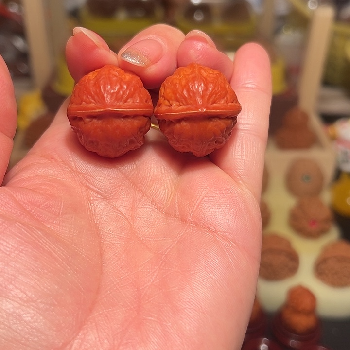 桃核把件一****人精品核桃