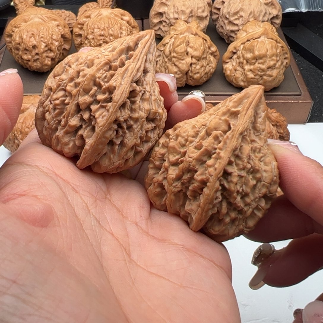 文玩核桃把件座佛41