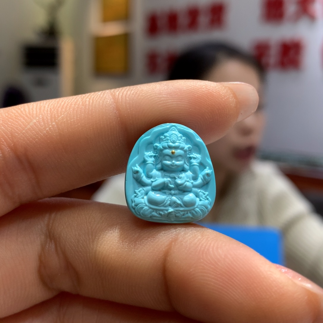 绿松石配饰未镶嵌