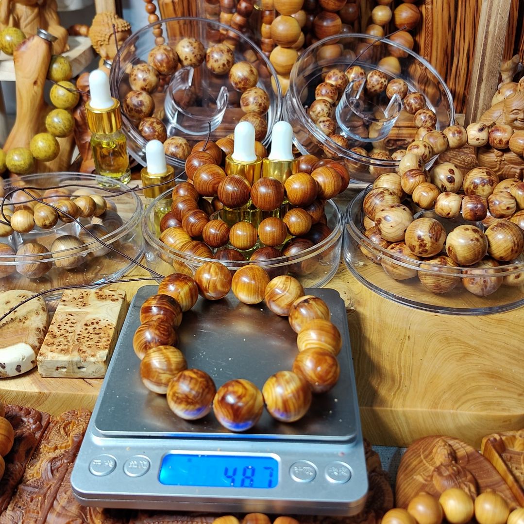 石*焦太行崖柏手工艺品