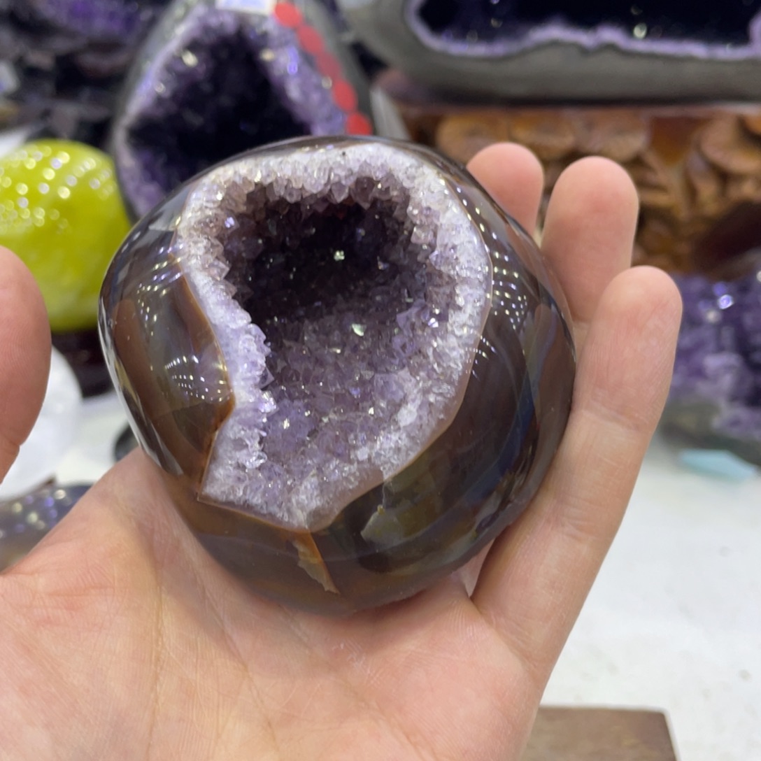 水晶未镶嵌珠宝半成品