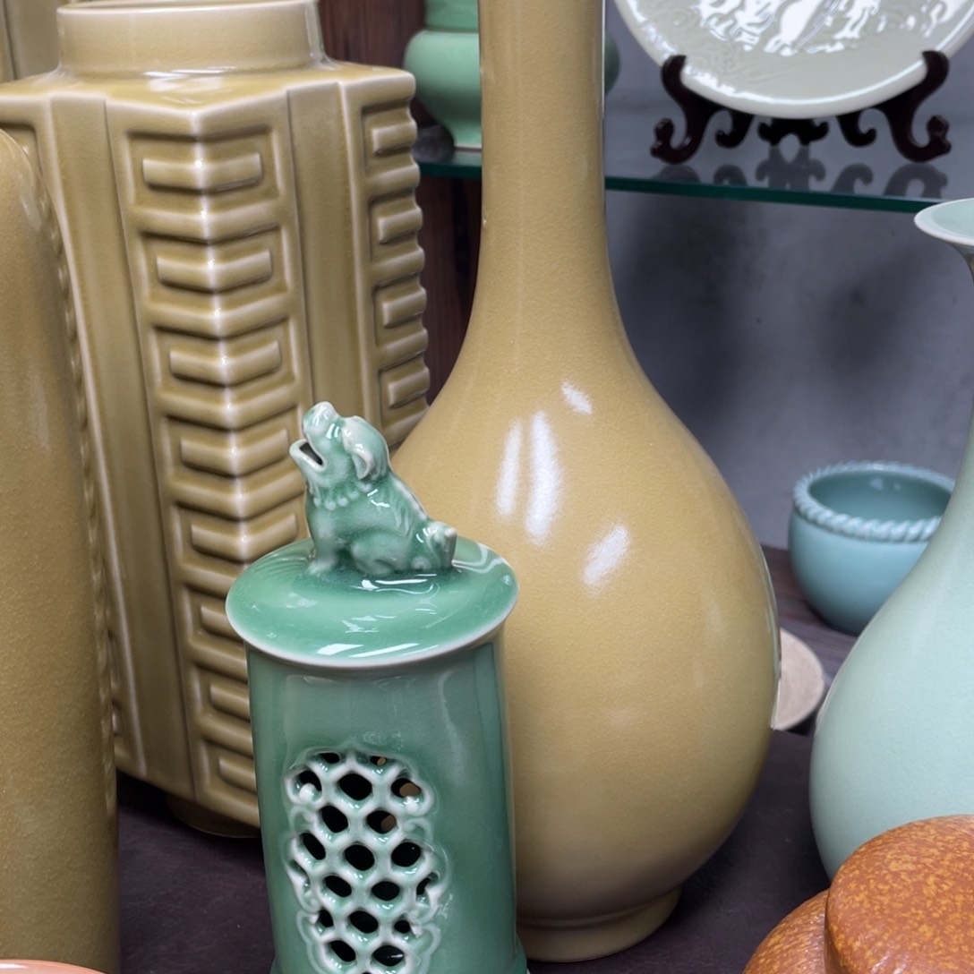 林*福利青瓷茶具杯子