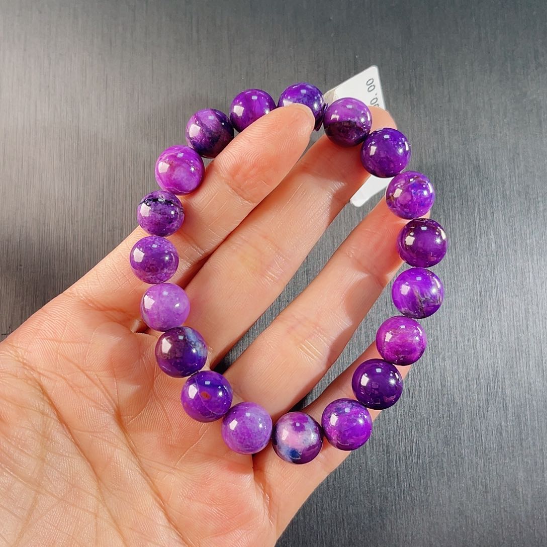 苏纪石（舒俱来）南非舒俱来老矿料手串未镶嵌