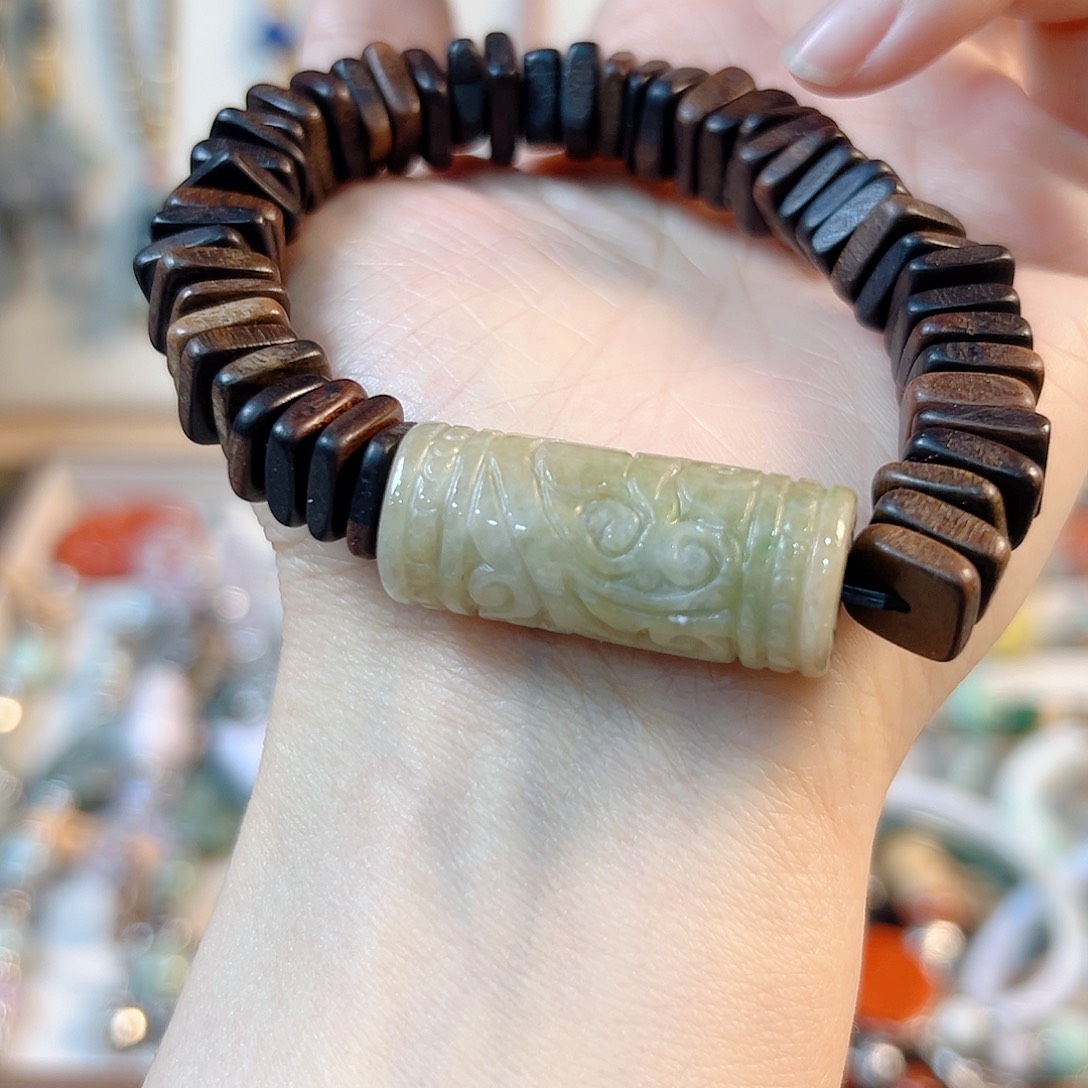 翡翠手链未镶嵌福利