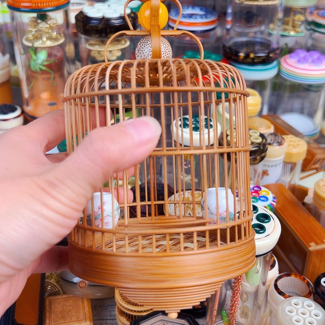 木大号竹笼➕瓷罐
