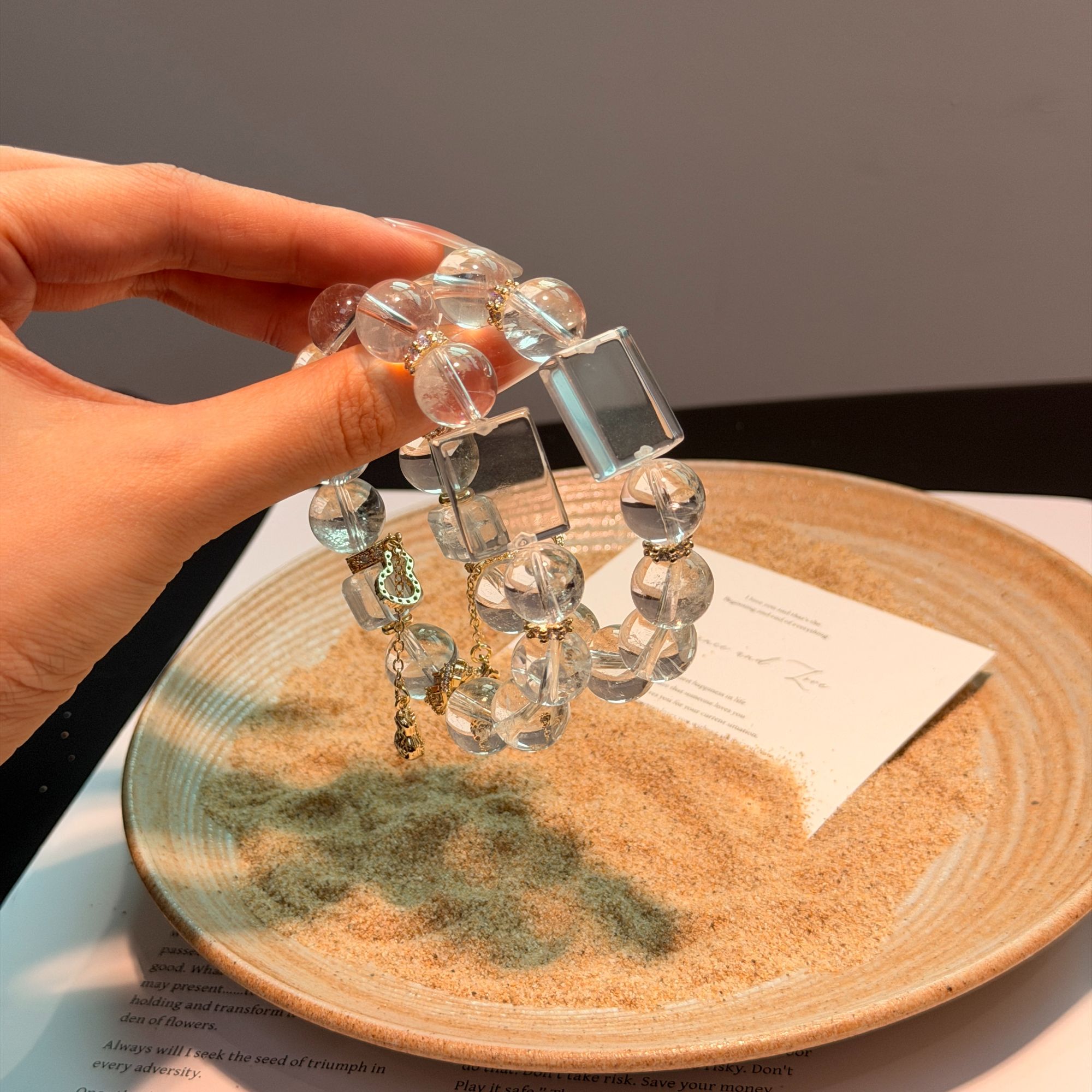 BEREAL彼悦·【方糖世界】白水晶——多样性发其一