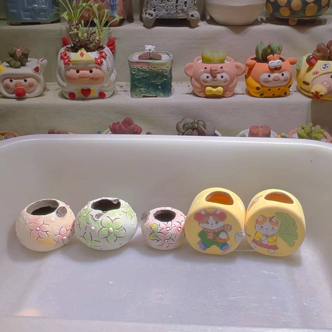 051纯手工制作重工盆盆28一个