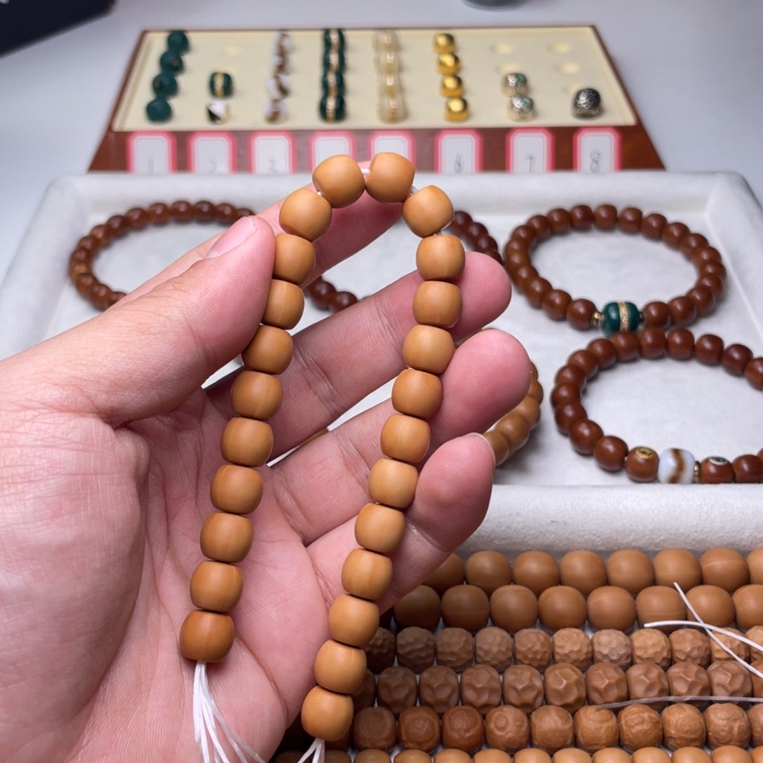 猴头核桃吊坠静****2直切加配饰