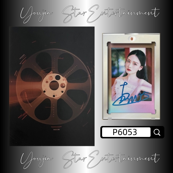 P6053【李沁 】正品拍立得照片 人鱼边框