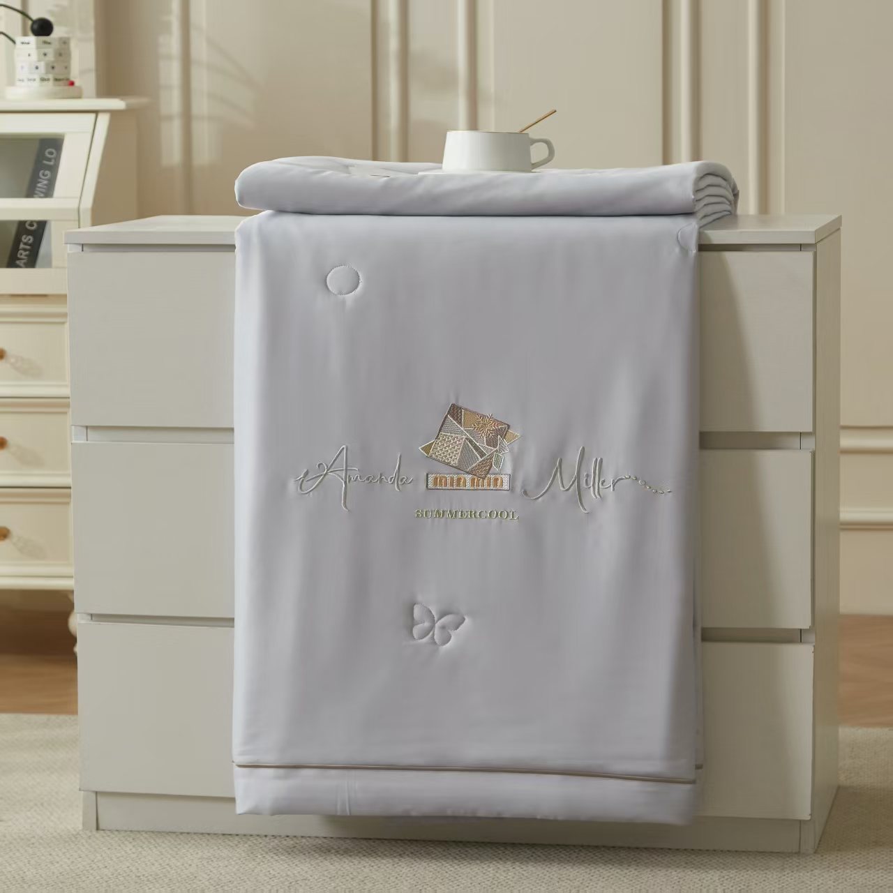 凉感冰丝A类亲肤母婴夏凉被空调被子芯夏季裸睡单双人夏被薄款